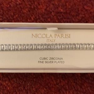 Nicola Parisi Tennis Bracelet. New in original box.